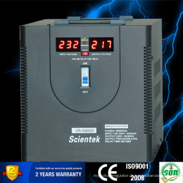 SCIENTEK Relais Typ LED-Anzeige 8000VA 4800W Automatischer Spannungsregler
